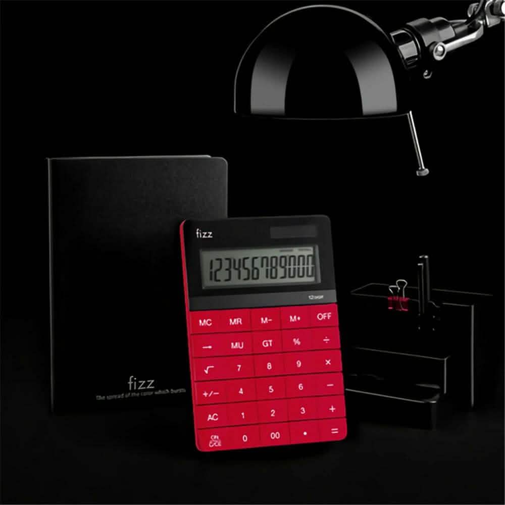 Fizz FZ66806 Taschenrechner Doppelstrom-Tischrechner