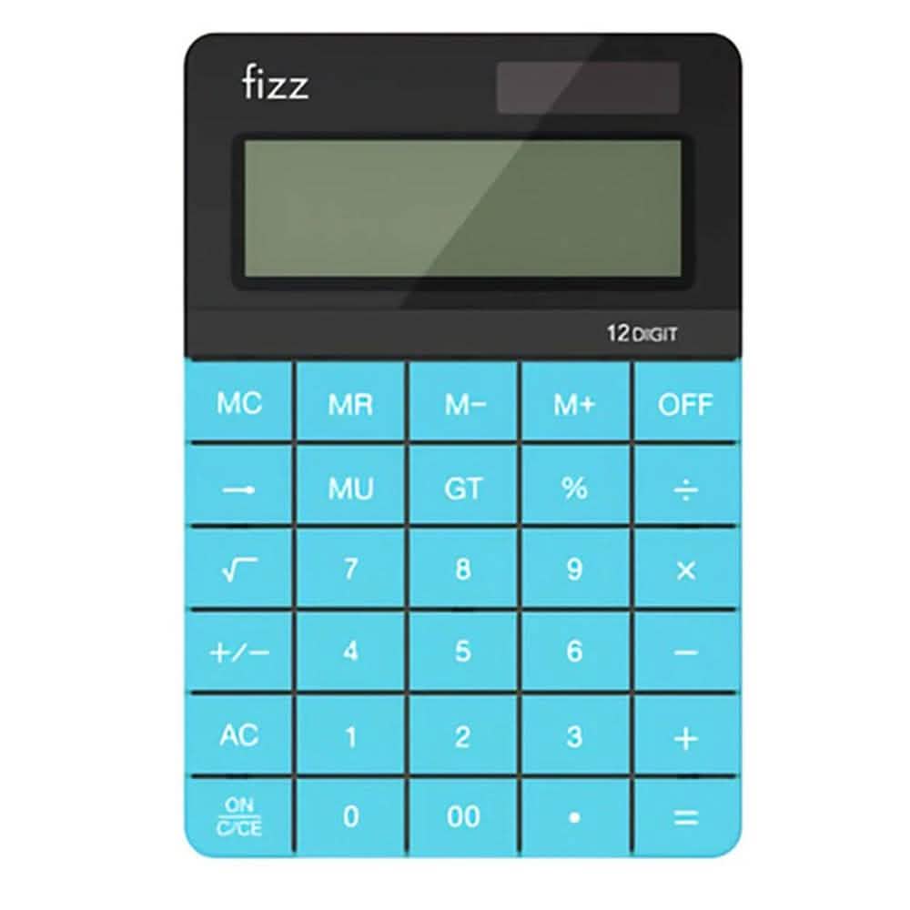 Fizz FZ66806 Taschenrechner Doppelstrom-Tischrechner