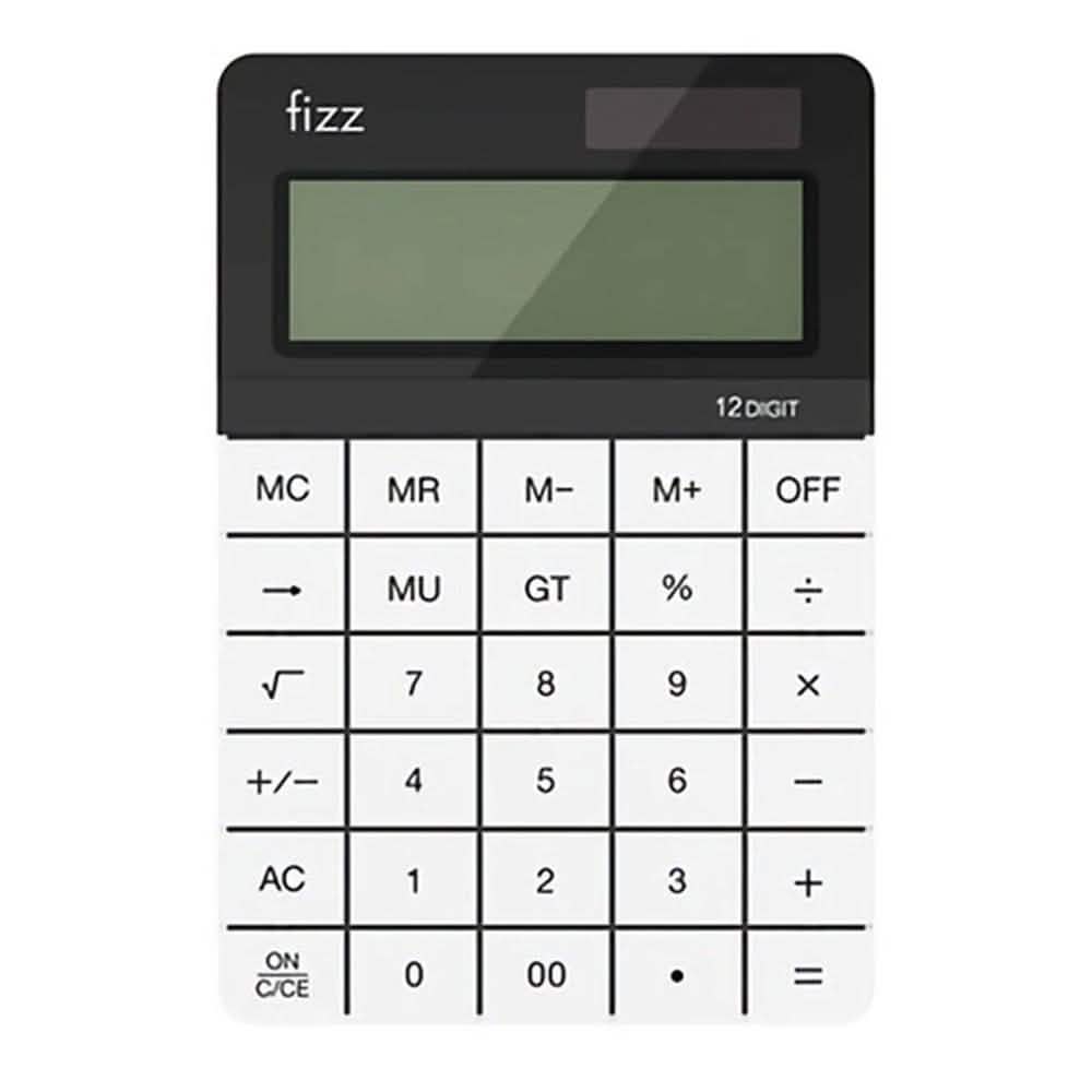 Fizz FZ66806 Taschenrechner Doppelstrom-Tischrechner