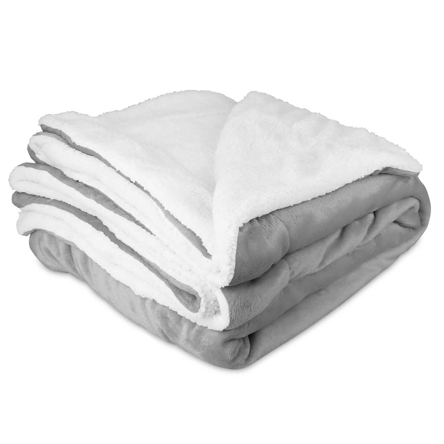 Fleece-Überwurfdecke Flanell-Bettüberwurf