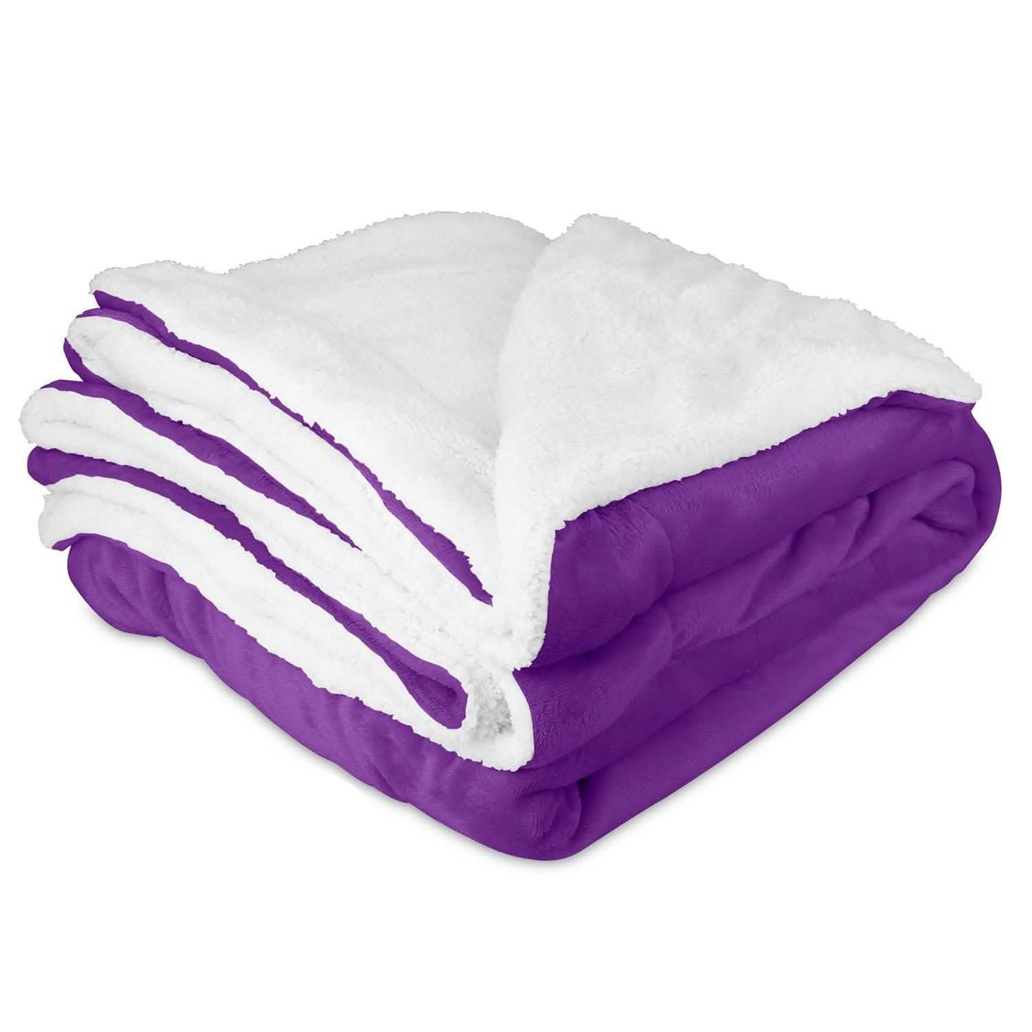 Fleece-Überwurfdecke Flanell-Bettüberwurf