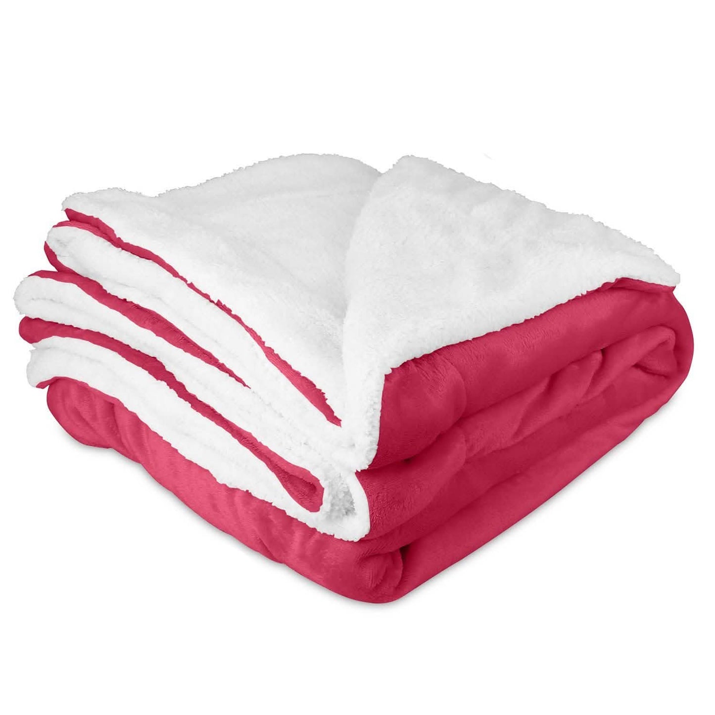 Fleece-Überwurfdecke Flanell-Bettüberwurf