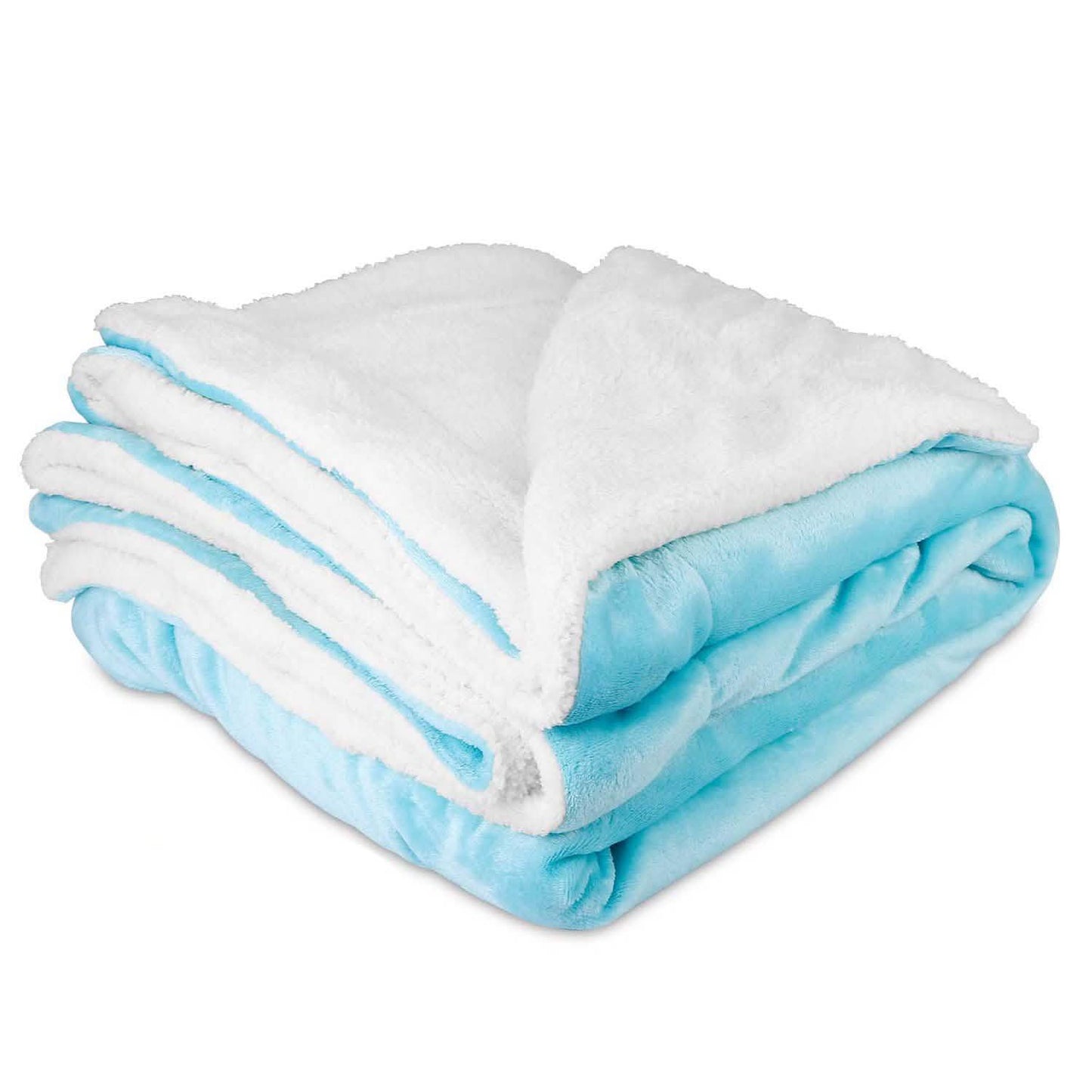 Fleece-Überwurfdecke Flanell-Bettüberwurf