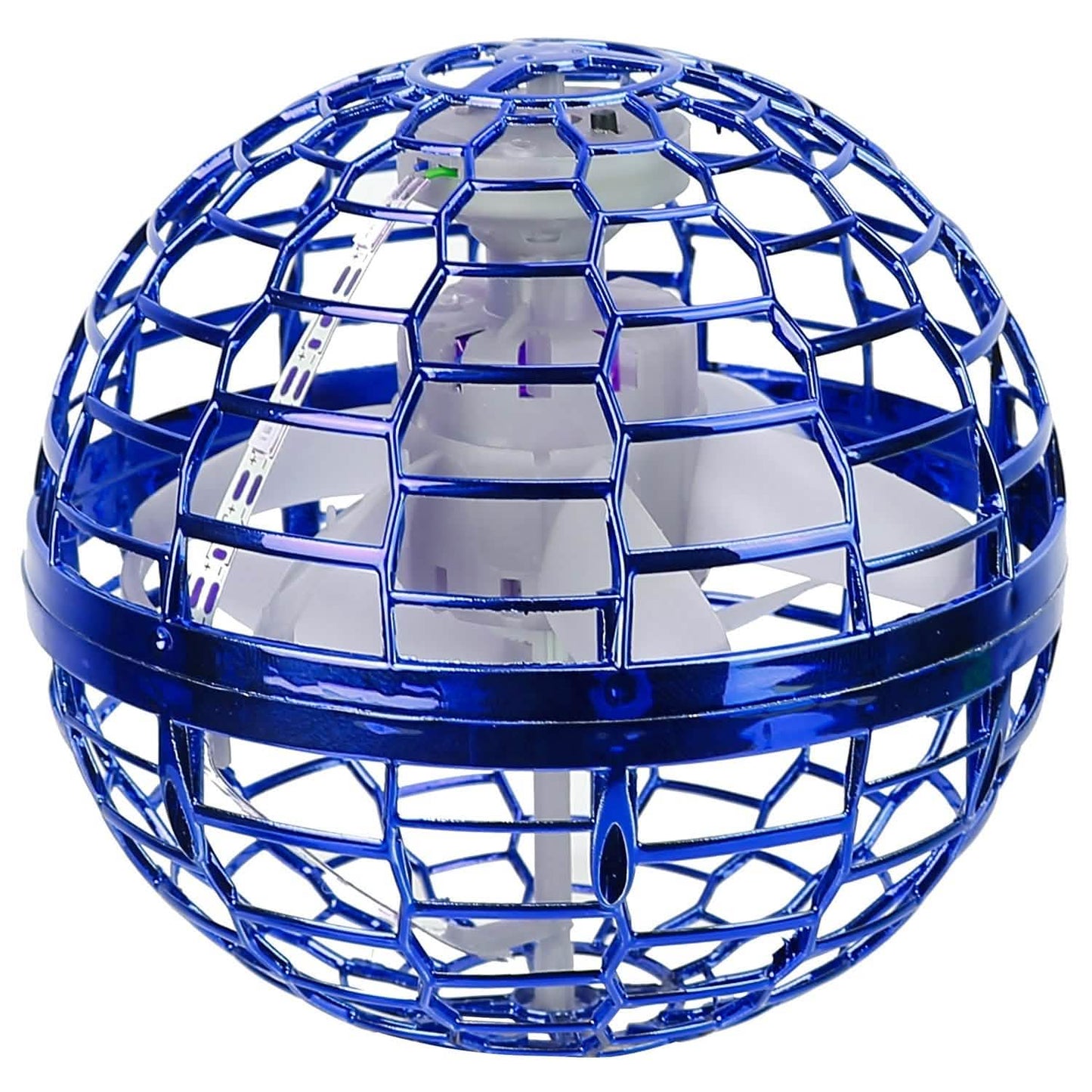 Fliegender Ball Spielzeug 360° Rotierender Handgesteuerter Fliegender Orb Hover Ball mit RGB Lichtern