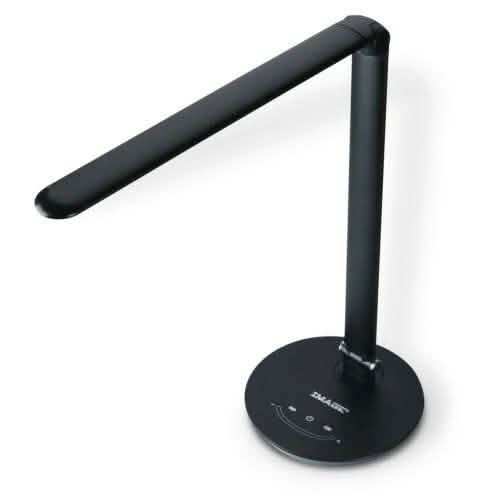Faltbare AC-LED-Schreibtischlampe, verstellbar, Touch-Steuerung, USB-wiederaufladbar