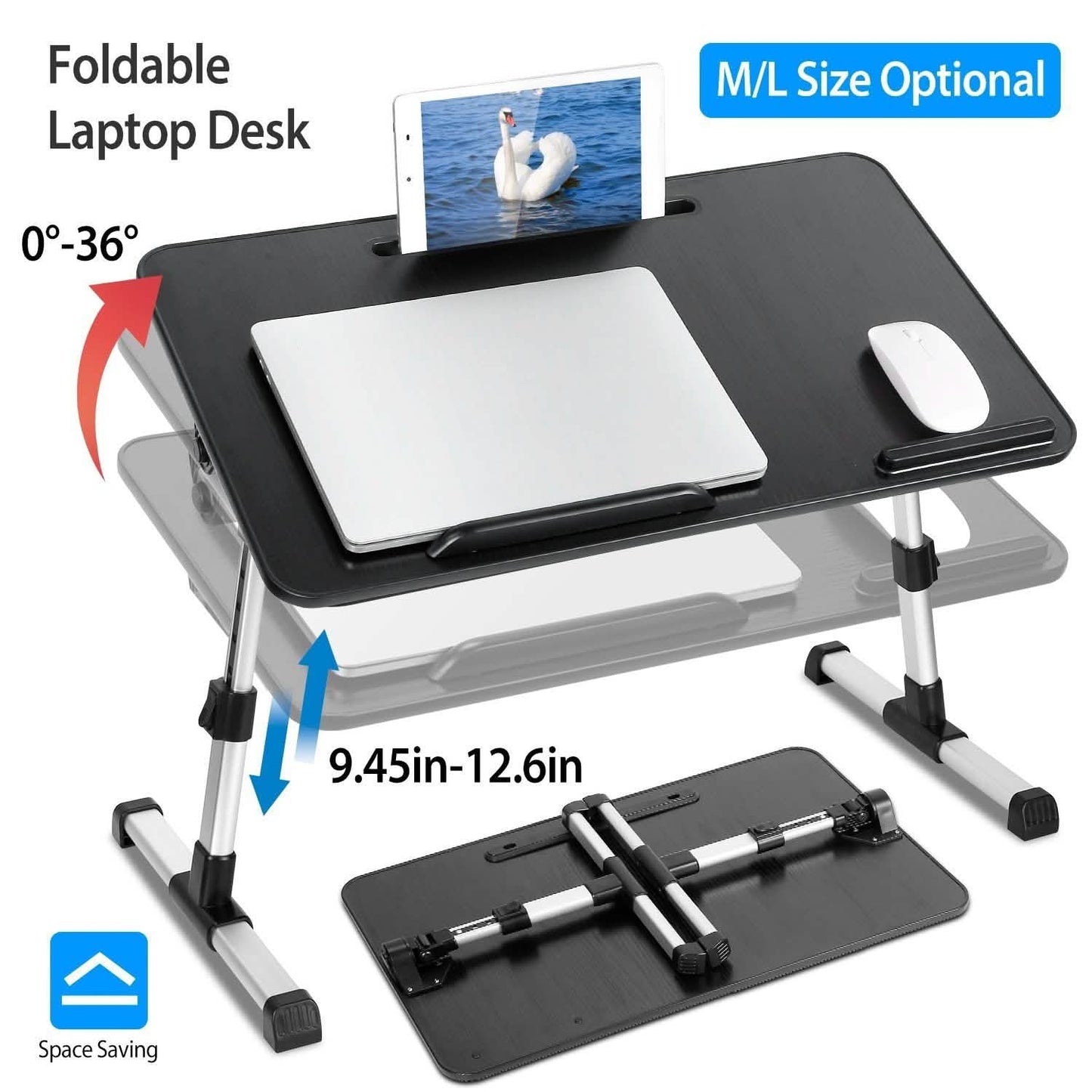Faltbarer Laptopständer Höhe Winkel