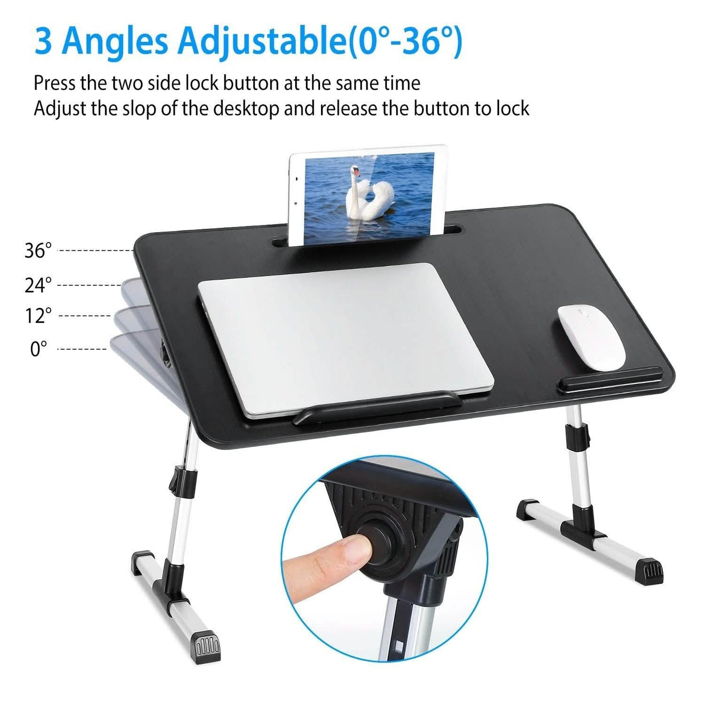 Faltbarer Laptopständer Höhe Winkel