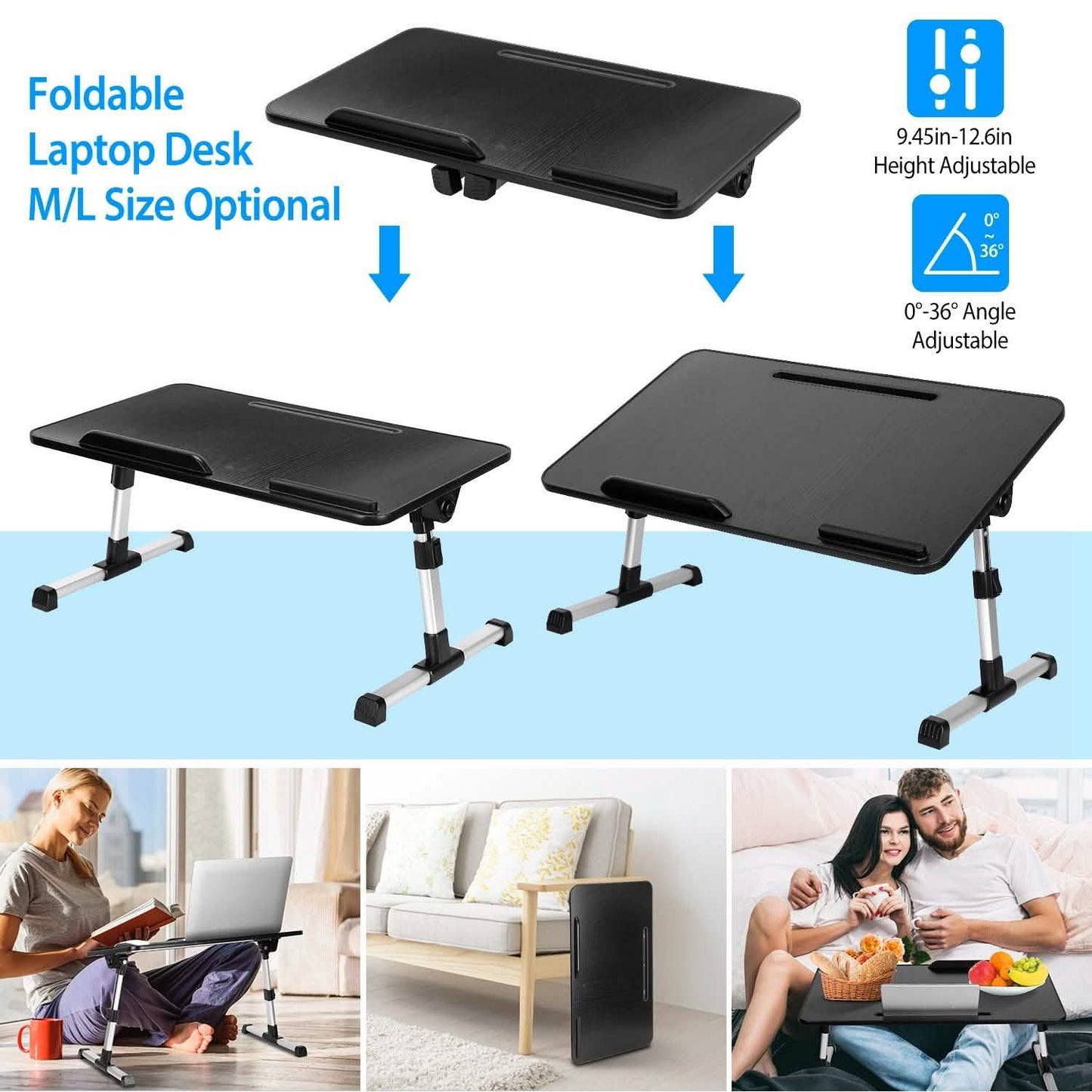Faltbarer Laptopständer Höhe Winkel