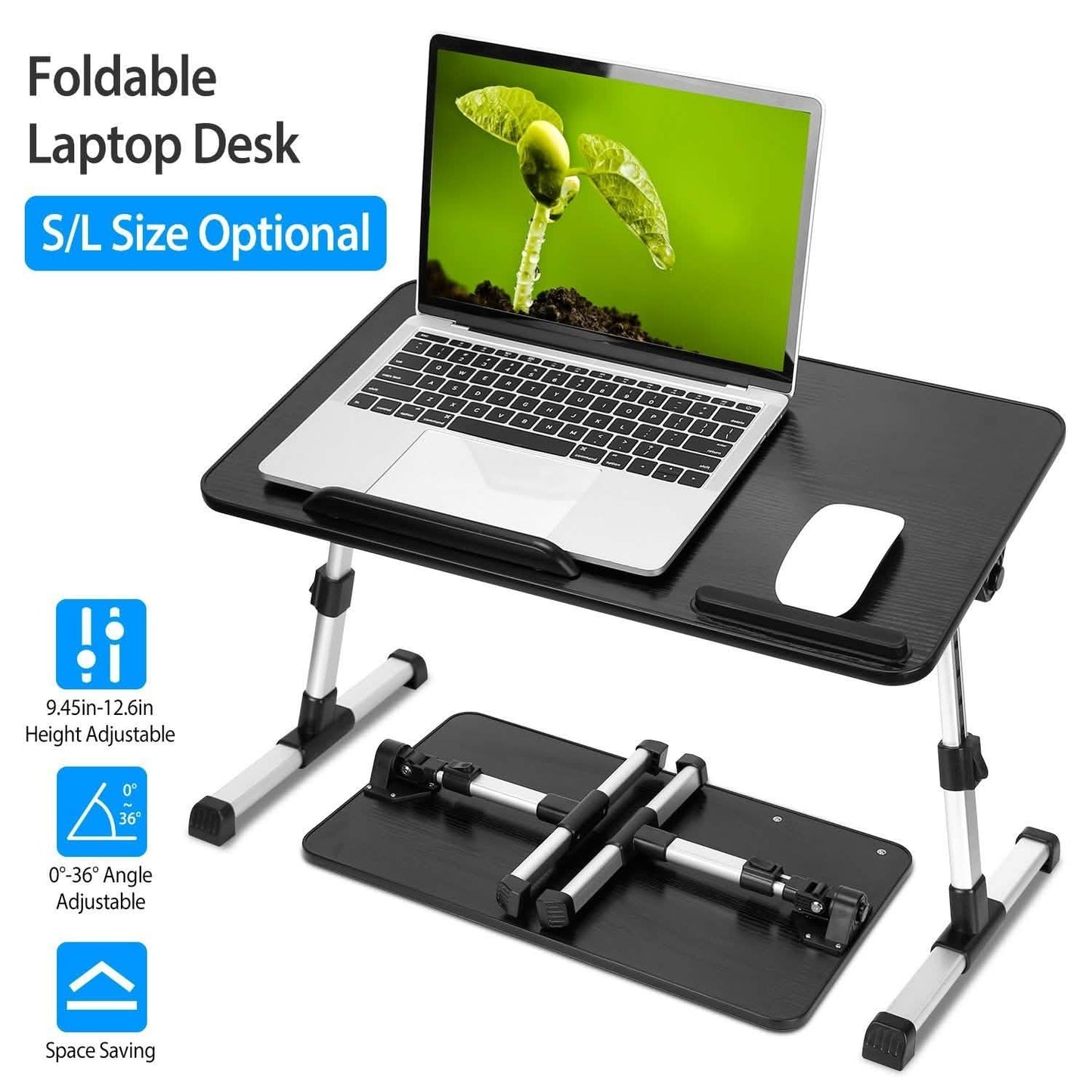 Faltbarer Laptopständer mit verstellbarer Höhe und Neigung
