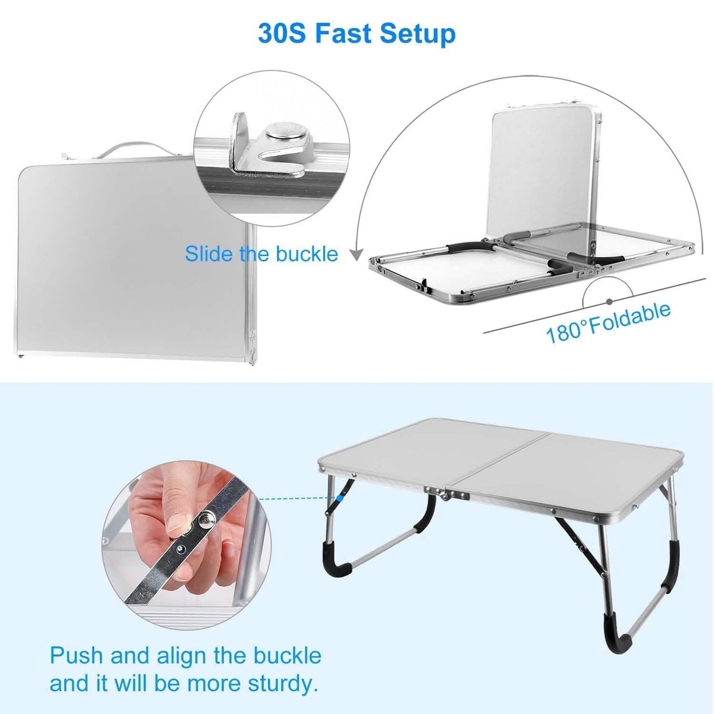 Klappbarer Laptoptisch