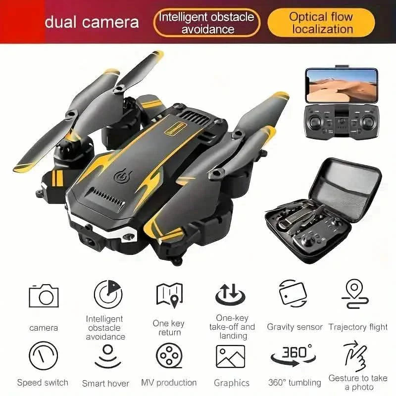 Faltbarer Quadcopter Mini-Drohne mit Dual-Kameras