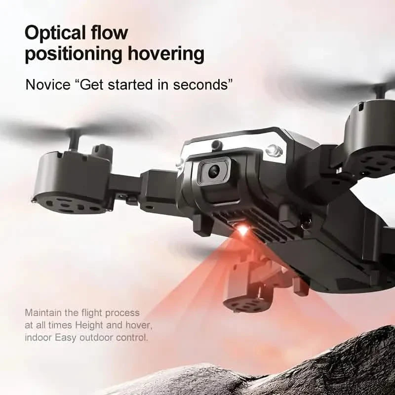 Faltbarer Quadcopter Mini-Drohne mit Dual-Kameras