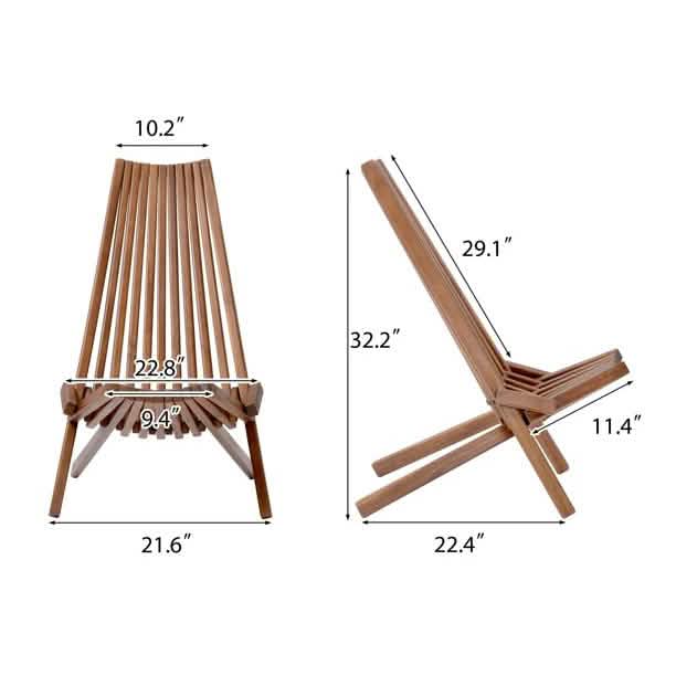 Klappstühle für Outdoor-Camping