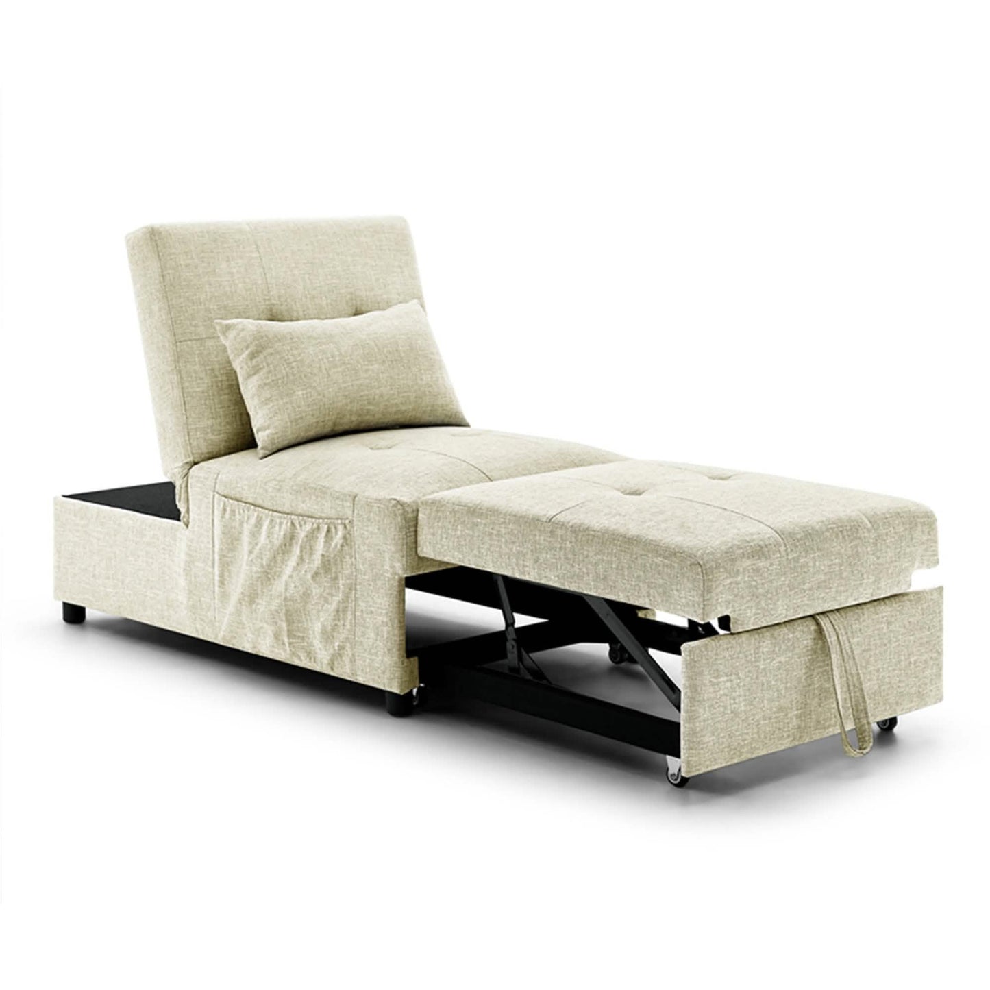 Klappbares Ottoman Schlafsofa, umwandelbares Polster-Tagesbett