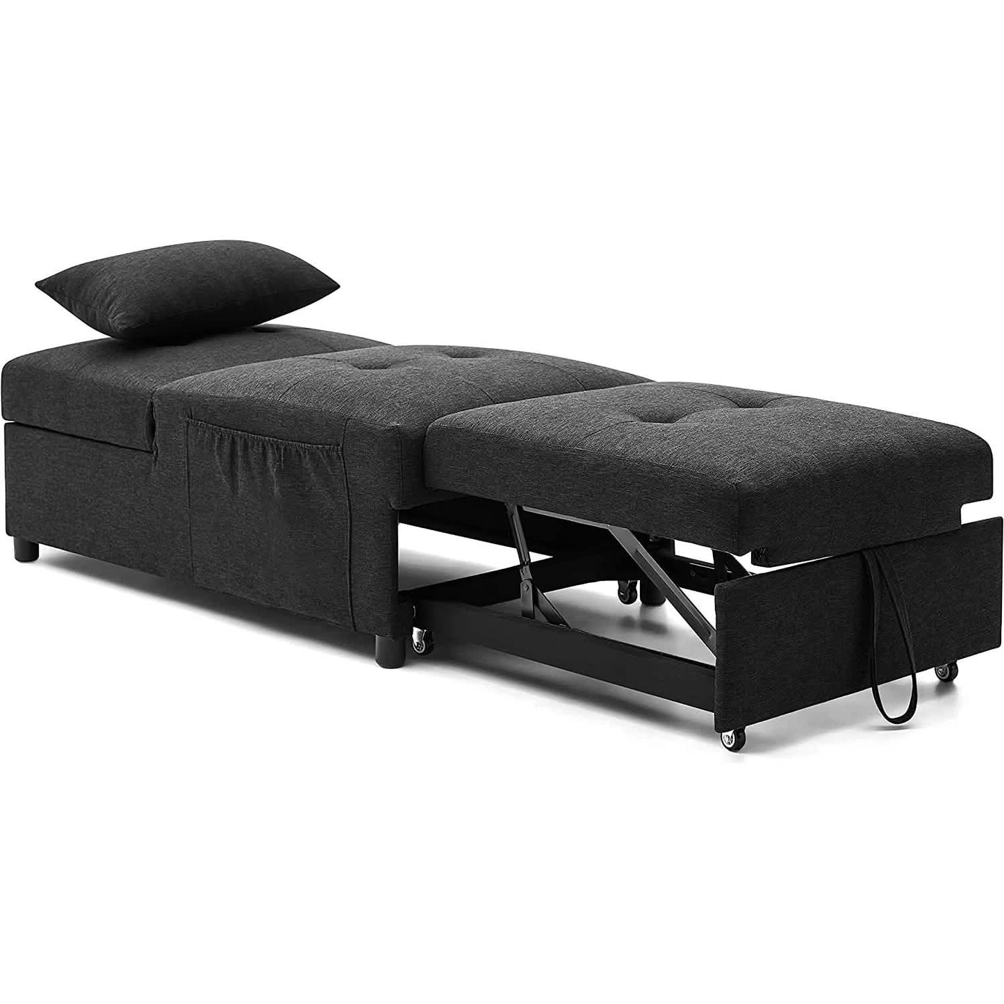 Klappbares Ottoman Schlafsofa, umwandelbares Polster-Tagesbett