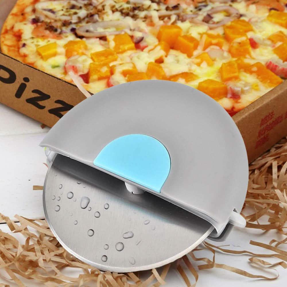 Pizzaroller aus hochwertigem Edelstahl in Lebensmittelqualität