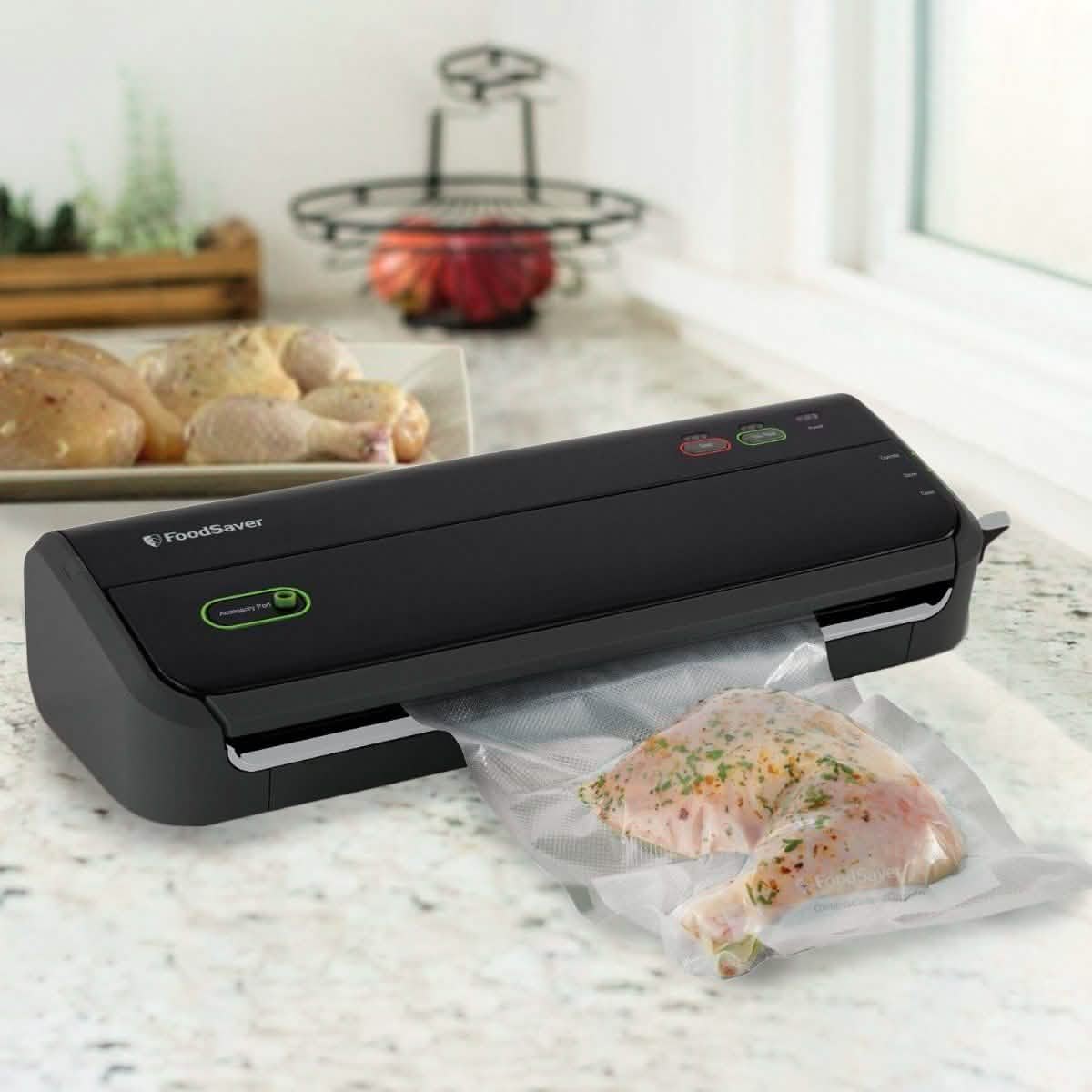 FoodSaver Vakuumiergerät-System mit Starterbeuteln & -rollen
