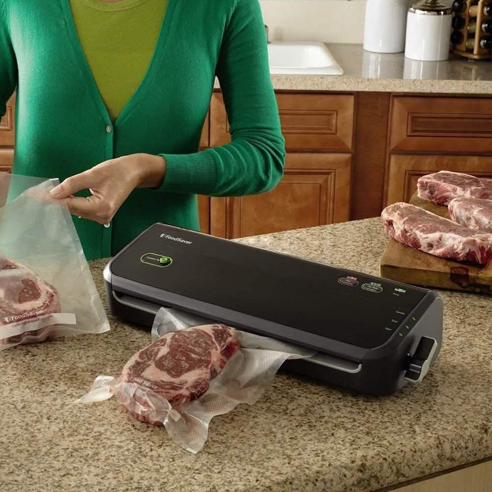 FoodSaver Vakuumiergerät-System mit Starterbeuteln & -rollen