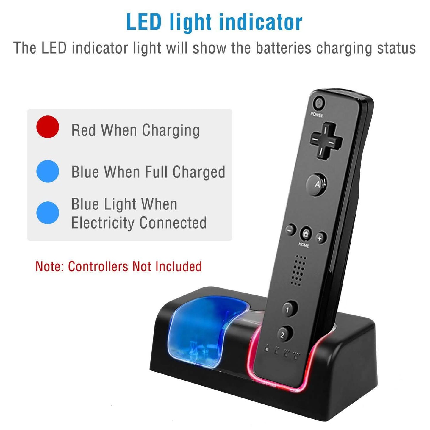 Für Wii Remote Controller Ladegerät