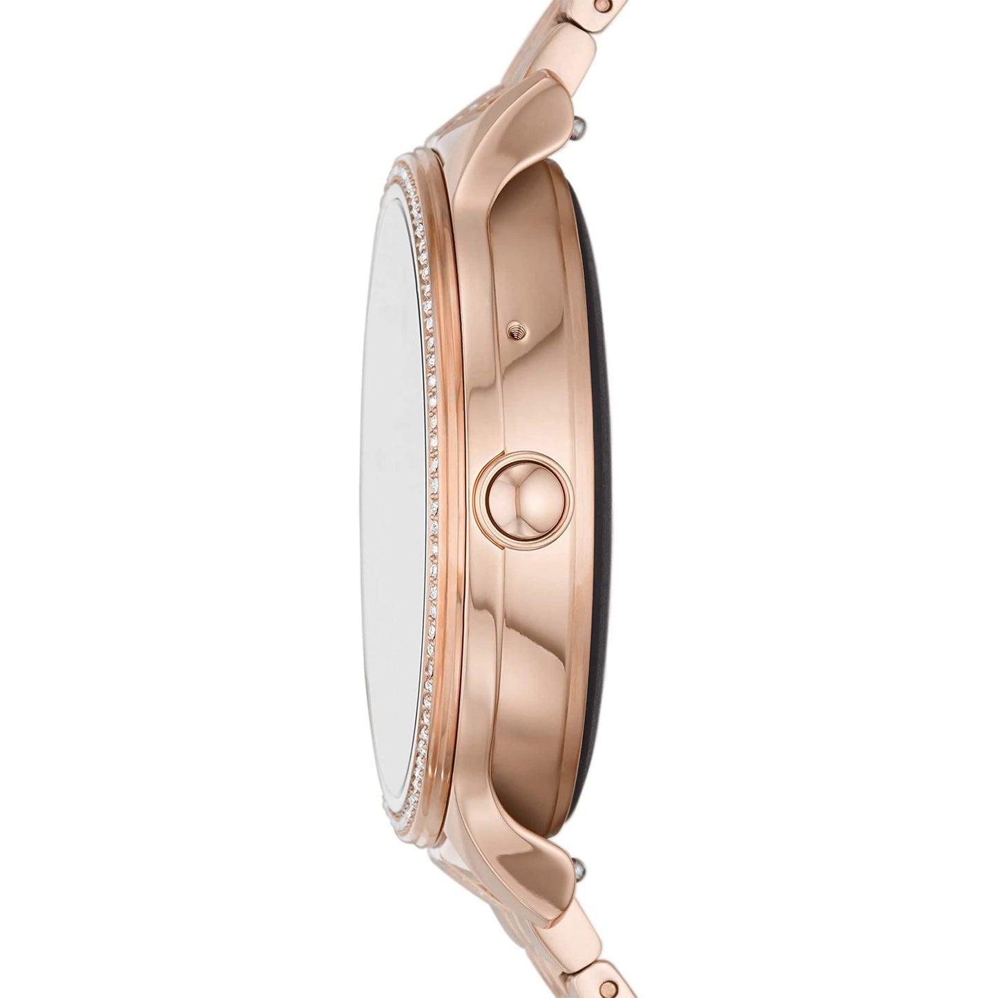 Fossil 42mm Gen 5E Touchscreen-Smartwatch aus Edelstahl mit Herzfrequenzmessung