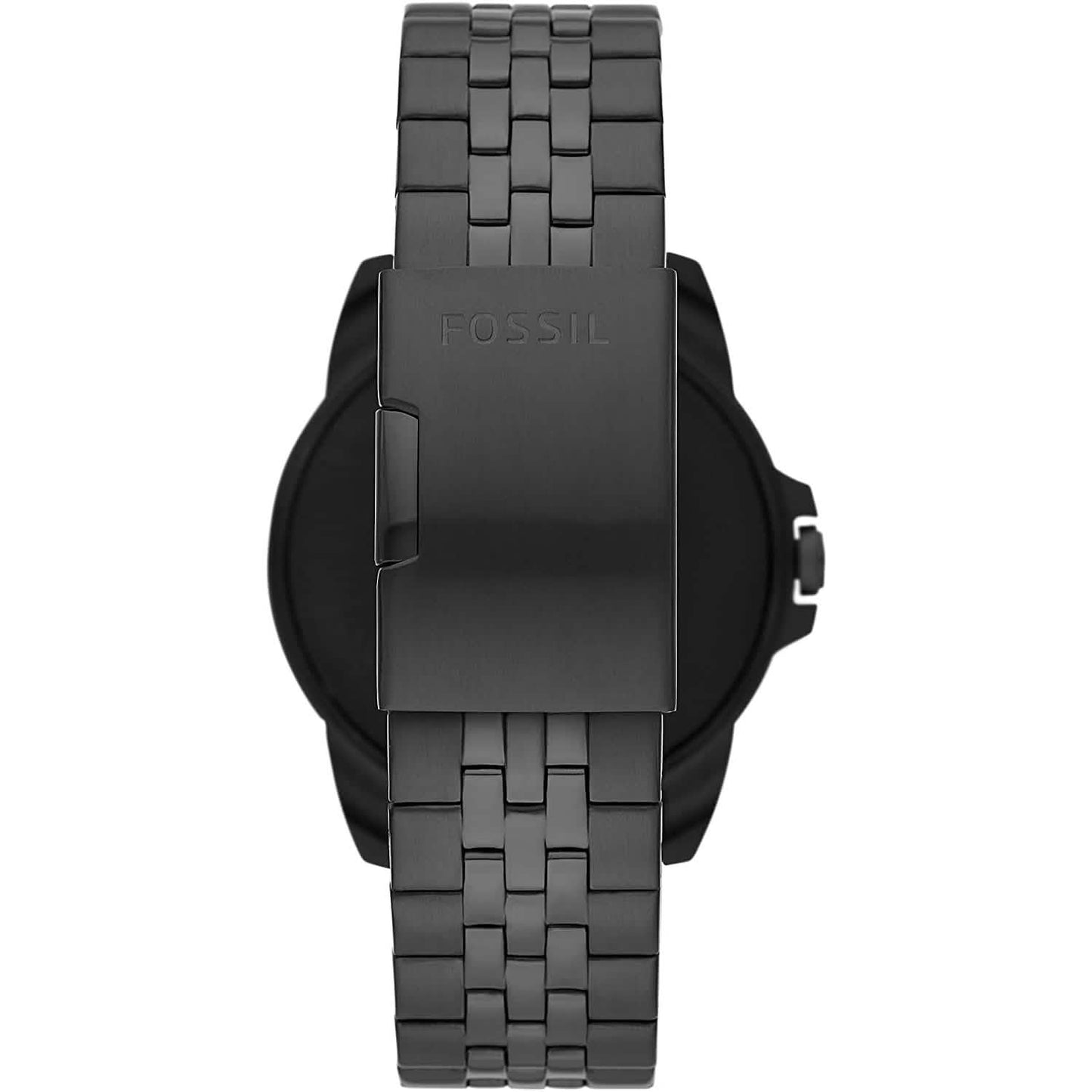 Fossil Herren Gen 5E 44mm Edelstahl Touchscreen-Smartwatch mit Alexa