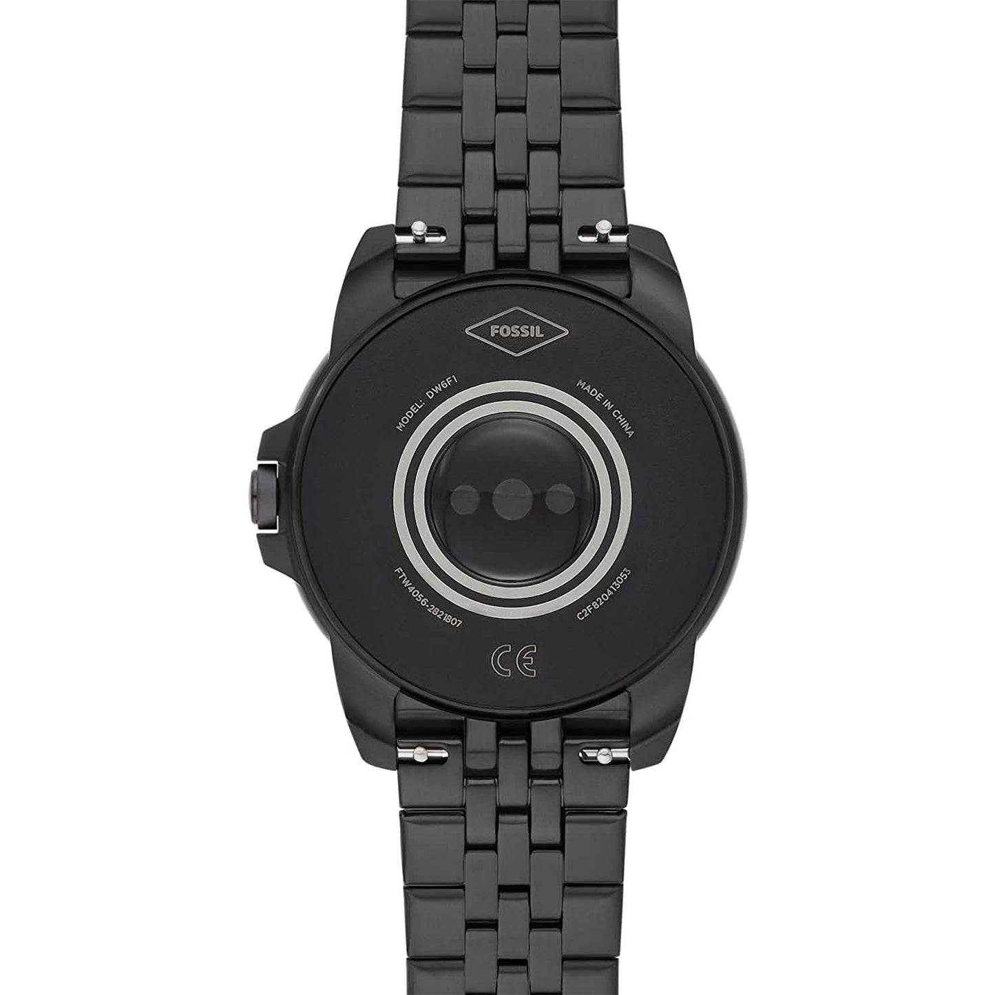 Fossil Herren Gen 5E 44mm Edelstahl Touchscreen-Smartwatch mit Alexa