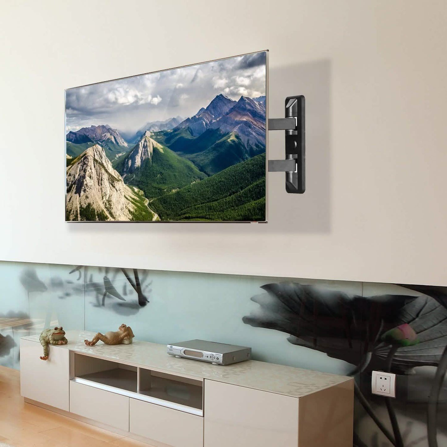 Vollbewegliche TV-Wandhalterung für 23"-55" Fernseher