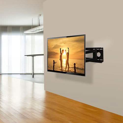 Vollbewegliche schwenkbare Wandhalterung für 32–55 Zoll Fernseher