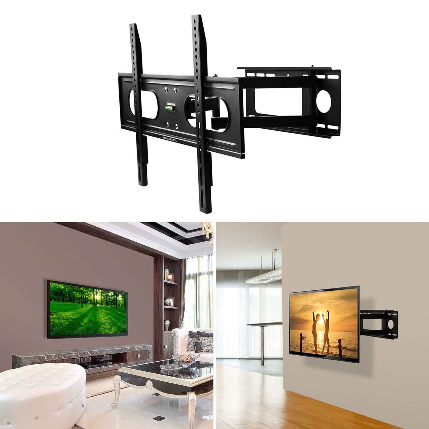 Vollbewegliche TV-Wandhalterung für 37"-70" Fernseher