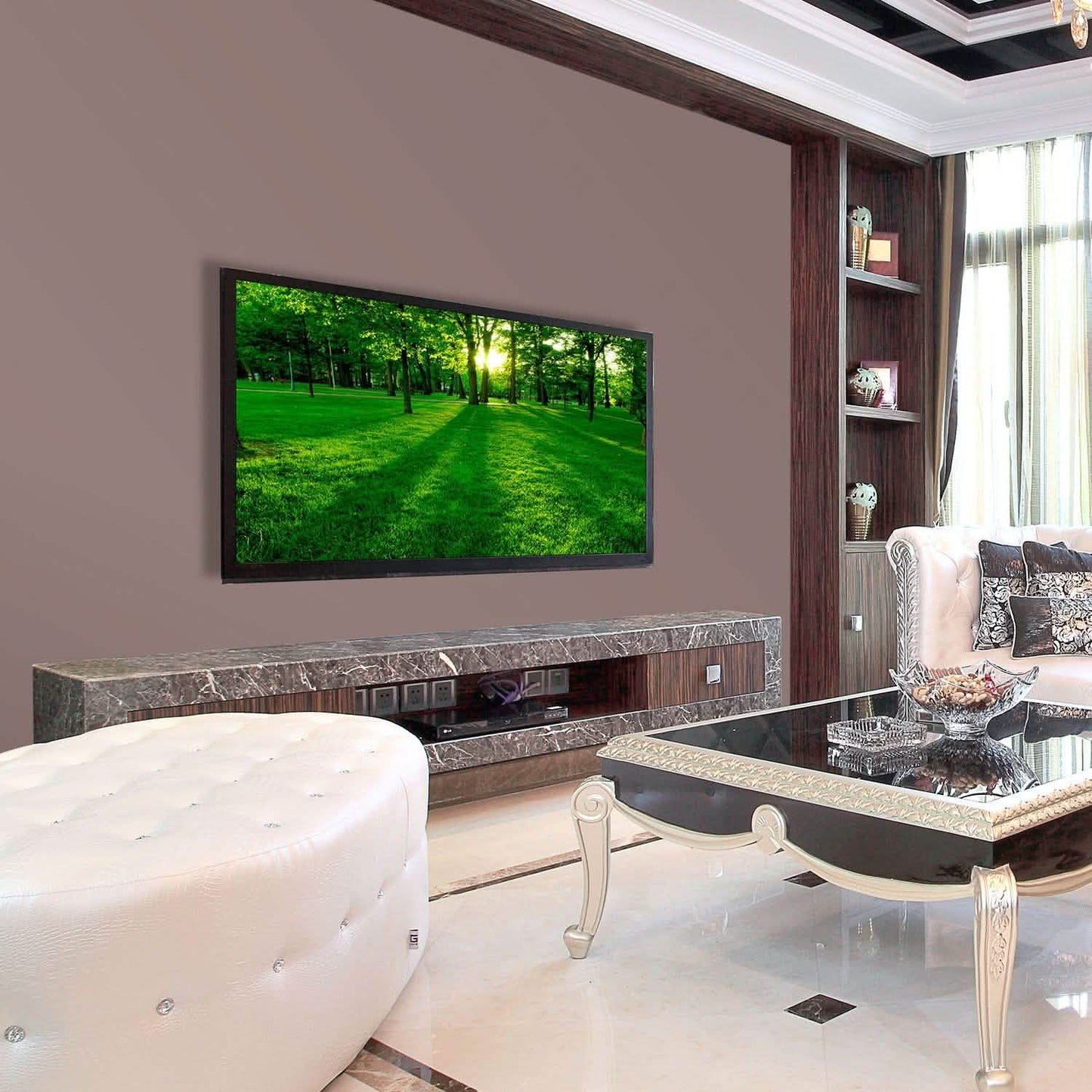 Vollbewegliche TV-Wandhalterung für 37"-70" Fernseher