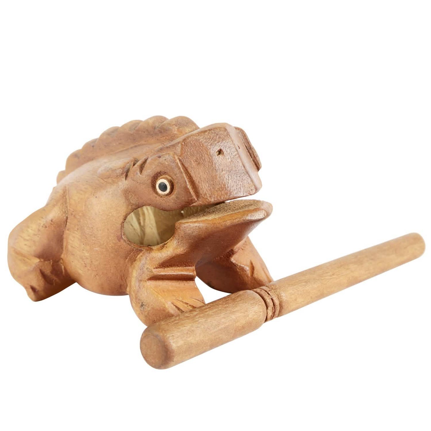 Lustiges Holzfrosch-Perkussionsinstrument