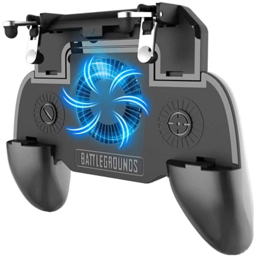 Gaming-Griff mit tragbarer Ladehülle und Kühlventilator
