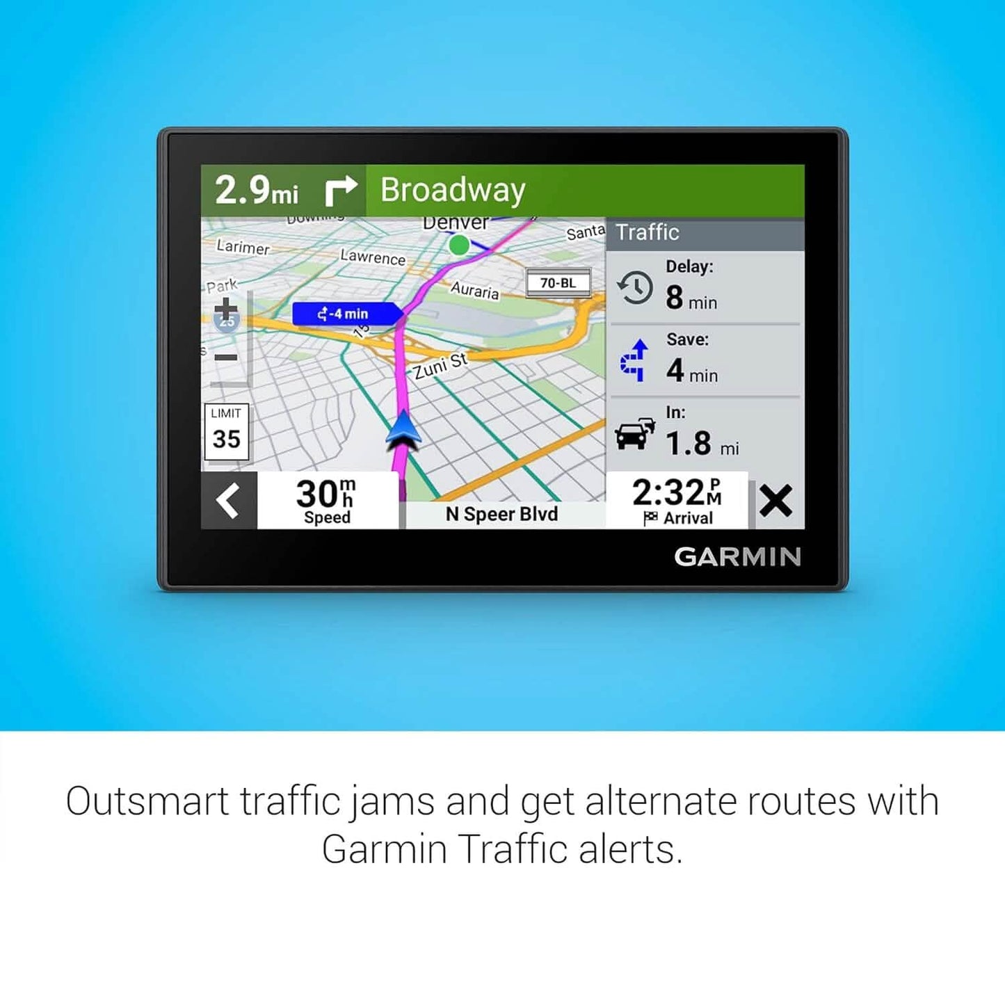 Garmin Drive™ 53 GPS-Navigationsgerät (generalüberholt)