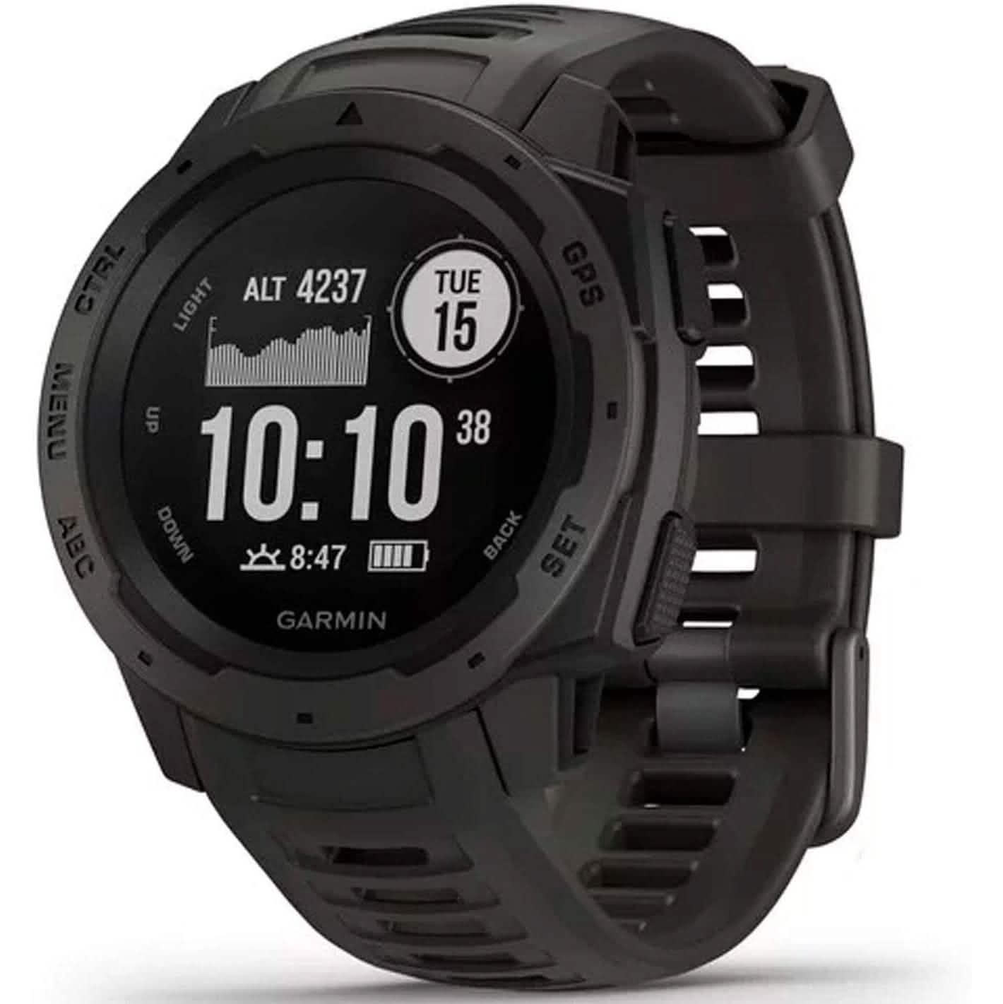 Garmin Instinct GPS-Herzfrequenzmessung Robuste Outdoor-Uhr 010-02064-00