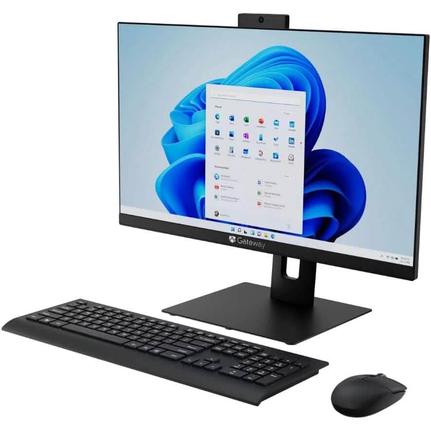 Gateway 23.8 All-in-One Desktop Intel Pentium 4GB RAM 128GB SSD (Generalüberholt)