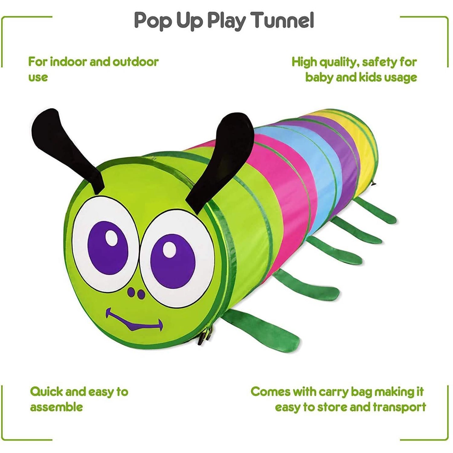 GeerWest Krabbeltunnel für Kinder