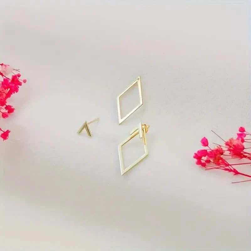 Geometrische Ohrstecker