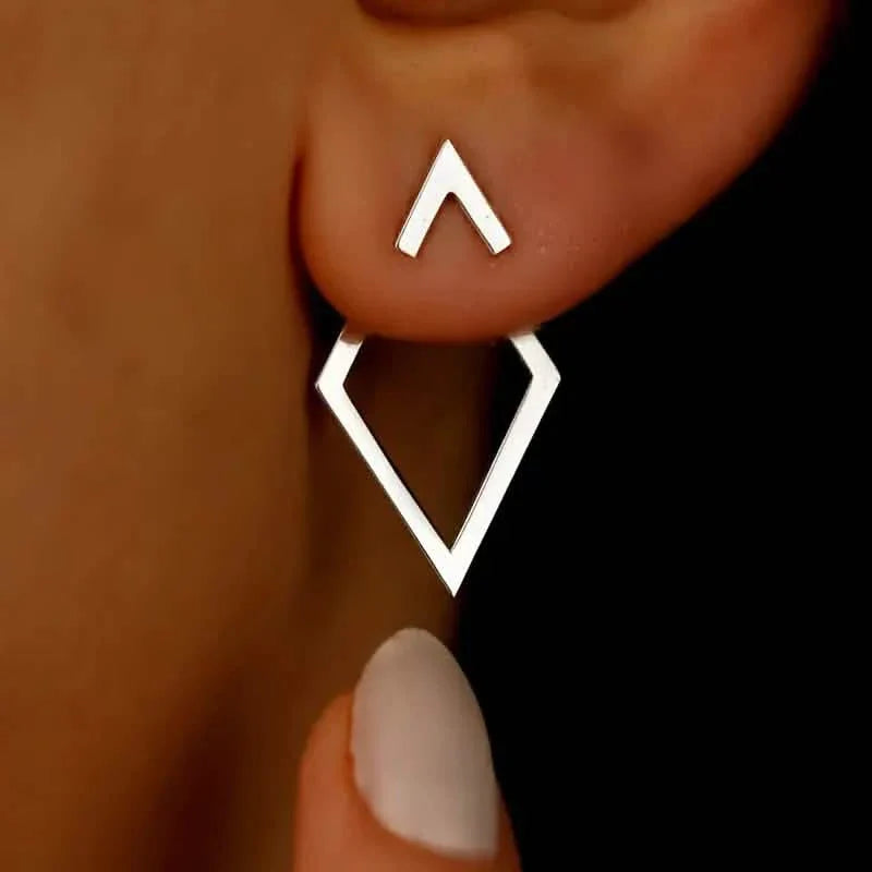 Geometrische Ohrstecker