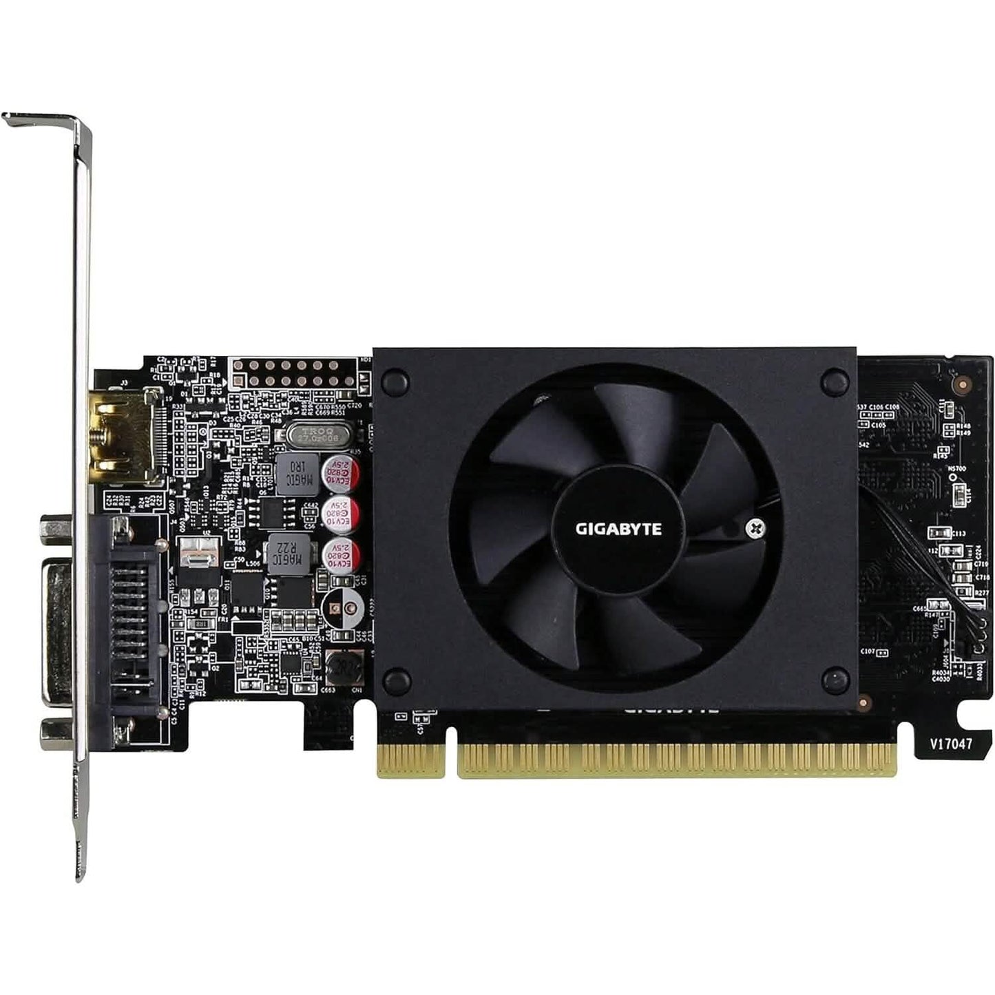 Gigabyte GeForce GT 710 2GB Grafikkarten und Unterstützung für PCI Express 2.0 X8 Bus Interface (Generalüberholt)