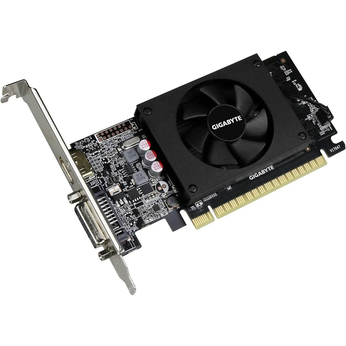 Gigabyte GeForce GT 710 2GB Grafikkarten und Unterstützung für PCI Express 2.0 X8 Bus Interface (Generalüberholt)