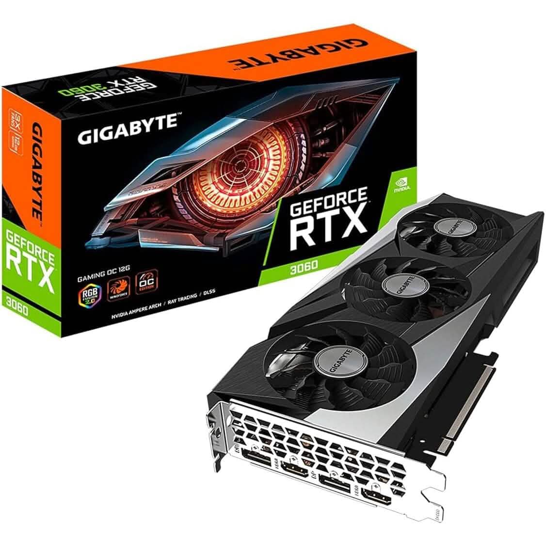 Gigabyte GeForce RTX 3060 Gaming OC 12G (REV2.0) Grafikkarte (Generalüberholt)