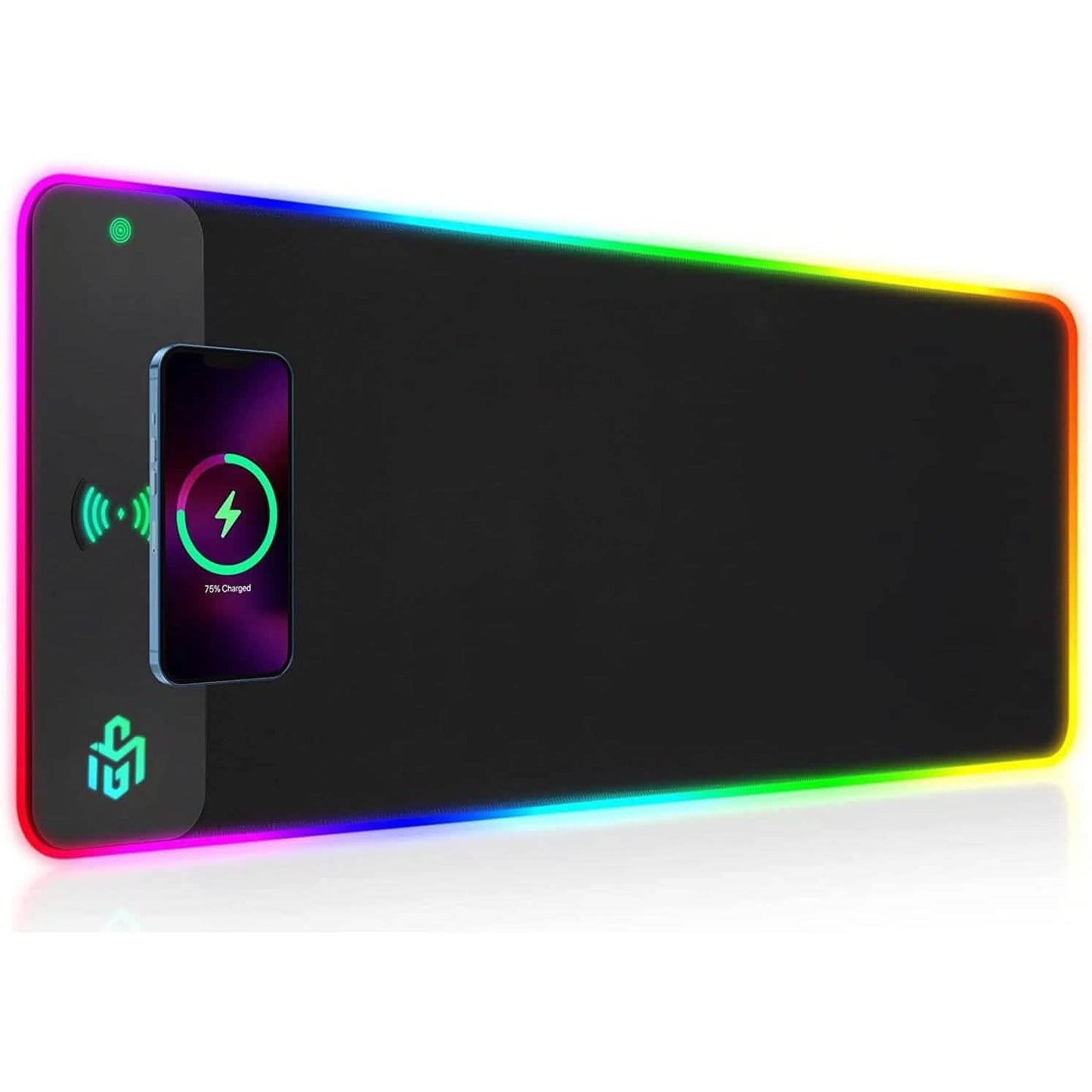 GIM Kabelloses RGB-Gaming-Mauspad mit 10 W (Generalüberholt)