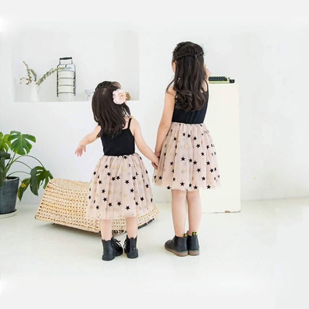 Vintage-Kleid für Mädchen mit Spitze