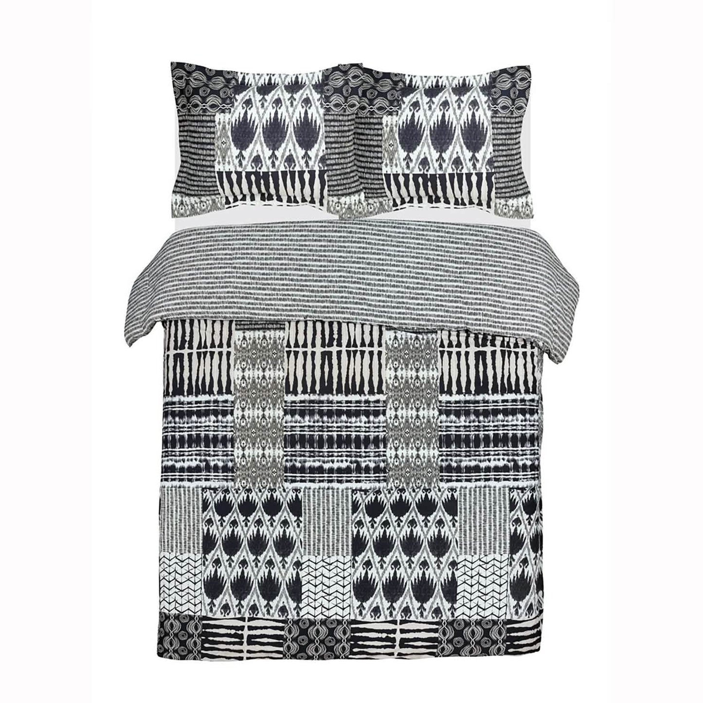3-teilig: Global Ultra-Soft Capetown Bettwäsche-Set