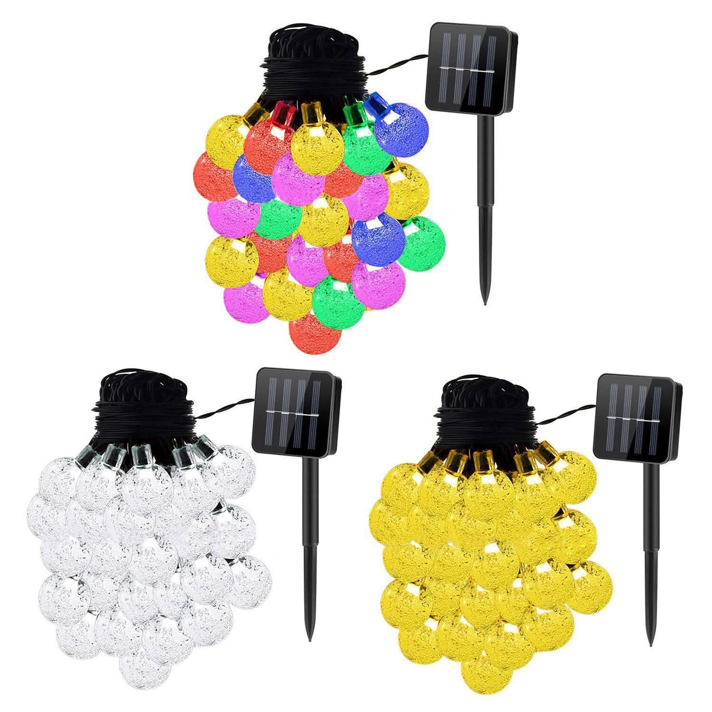 Globe Lichterkette Solar 30 Kugeln