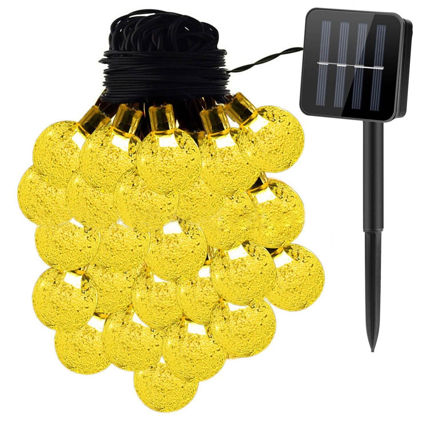 Globe Lichterkette Solar 30 Kugeln