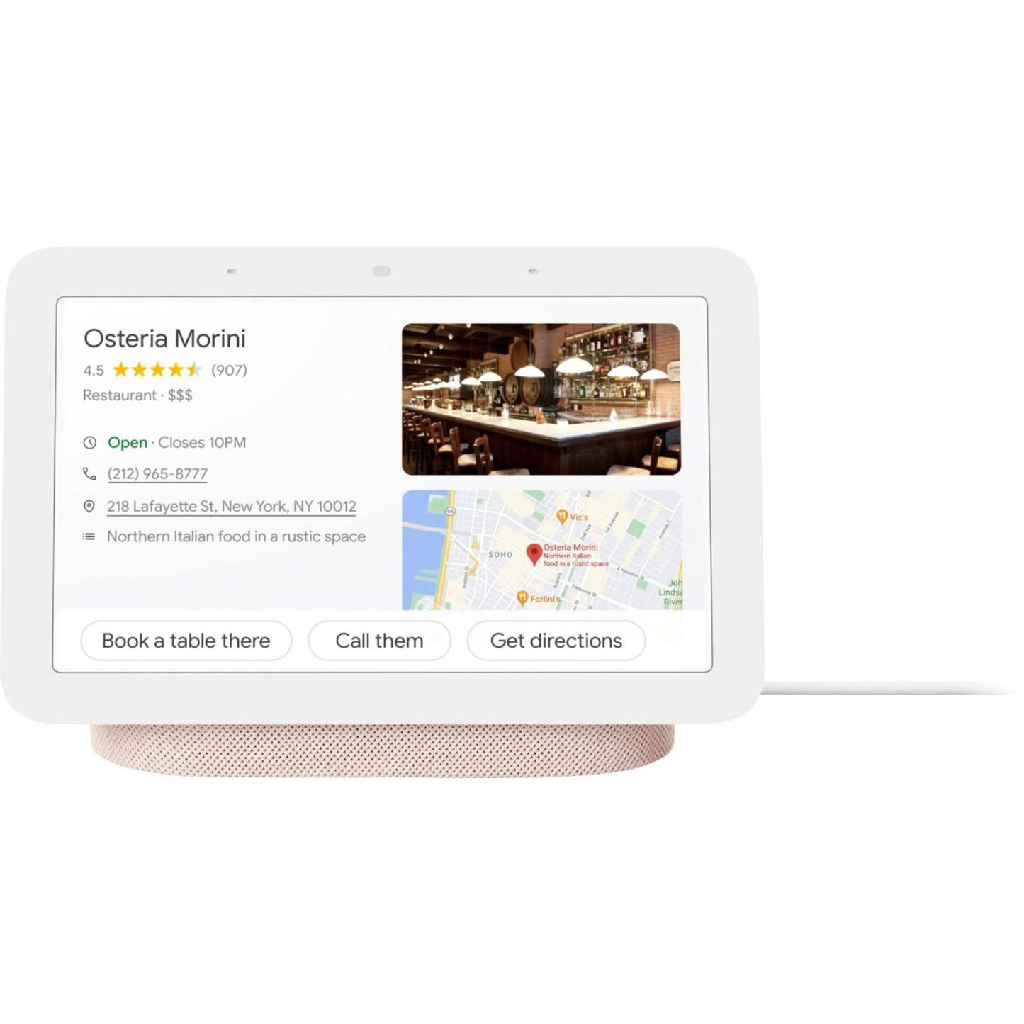 Google Nest Hub mit Google Assistant 2. Generation