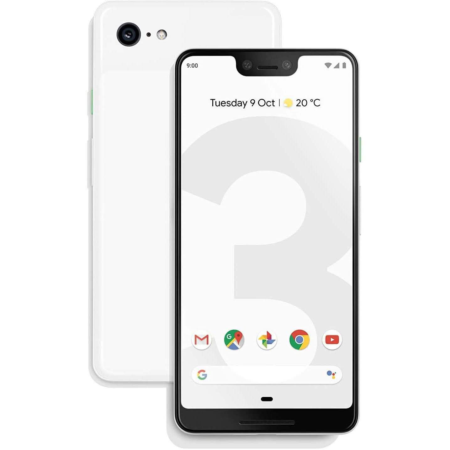 Google Pixel 3 64 GB ohne SIM-Lock (Generalüberholt)
