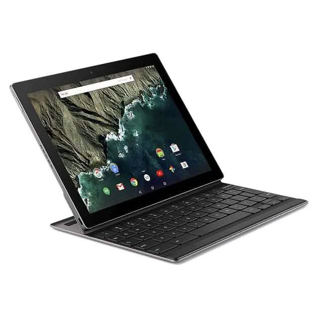 Google Pixel C Tastatur Aluminium Grau