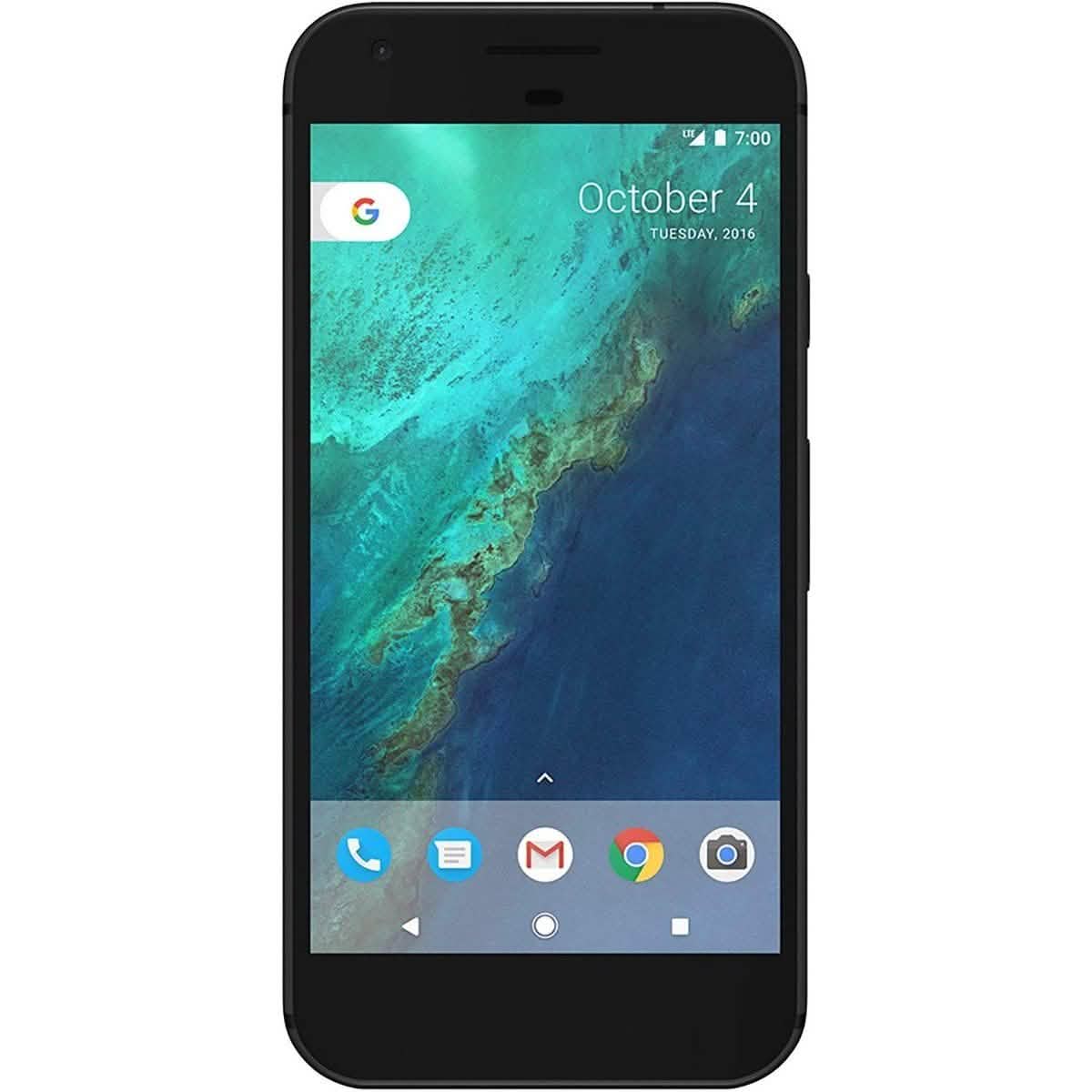 Google Pixel XL 128 GB Quite Black Werksentsperrt (Generalüberholt)